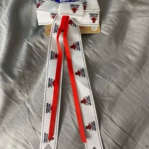 NBA Basketball Chicago Bulls Hair bow- new 🏀